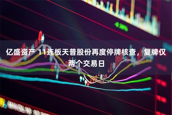 亿盛资产 11连板天普股份再度停牌核查，复牌仅两个交易日