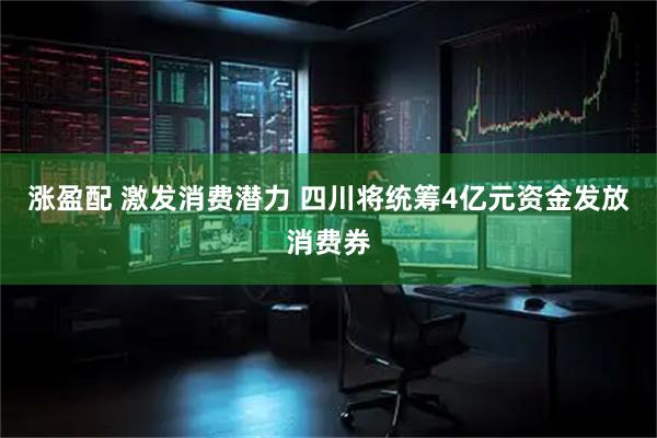 涨盈配 激发消费潜力 四川将统筹4亿元资金发放消费券