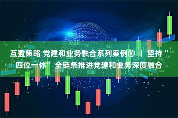 互盈策略 党建和业务融合系列案例⑩ 丨 坚持“四位一体” 全链条推进党建和业务深度融合