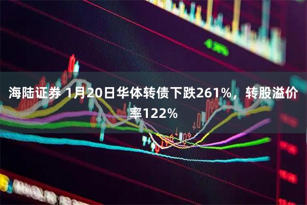 海陆证券 1月20日华体转债下跌261%，转股溢价率122%