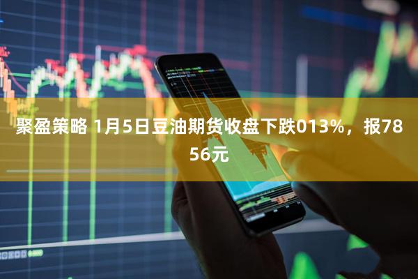 聚盈策略 1月5日豆油期货收盘下跌013%，报7856元